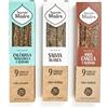 Sagrada Madre - Incenso a base di erbe 100% naturale canna spessa camomilla calendula salvia bianca anice cannella pulizia energetica