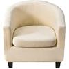 CHNSHOME Coprisedili Poltroncina club 2 pezzi Copripoltrona 1 posto Fodera per poltrona Chesterfield 1 posto cocktail Sedia Coprisedie per bar Tullsta