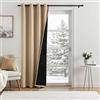 MIULEE Tenda Termica 1 Pezzo 100x200 cm Beige