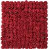 MWOOT 144 Pezzi Fiori Artificiali Rosso Scuro, Mini Rose Finte, Rose in Schiuma Piccoli per San Valentino Matrimonio Festa Halloween Festival Decorazione, 2.5CM Teste di Rose Finti Fai Da Te