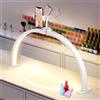 Adonafy Mezza Luna Lampada per Nghie: 23 Lampada da Tavolo per Unghie | Luce Unghie da Tavolo con Supporto con 3 Modalità Colore e 10 Livelli di Luminosità per Unghie(Diamante, Piccola)