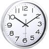 Trevi OM 3318 S Orologio da Parete con Lancette Silenziose, Movimento SWEEP senza Ticchettio, Design Moderno con Diametro 30 cm, Ideale per Casa, Ufficio e Cucina, Funzionamento a Batteria AA
