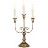 Sziqiqi Candelabro 3 Bracci, Bronzo, in Metallo