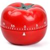 Rapidbok Timer meccanico da cucina, orologio pomodoro, timer digitale per imparare e cucinare, orologio da cucina 60 minuti