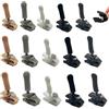 KASESSS 15 Pezzi Cursore Cerniera Ricambio, Zip Cerniera, 3 Misure Tira Cerniere Lampo, Kit Cursori Per Cerniere, Kit Cursori Per Cernieres Lampo Senza Attrezzi per Giacche Borse Valigie Jeans