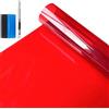 NewL Pellicola PET Vetri Auto Autoadesiva Rosso 50 x 200 cm | Vari colori & misure, prot. UV 99%, attrezzi inclusi, spess. 0,06mm, uso auto,casa,ufficio,negozio,pellicola vetri