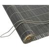 vidaXL Tenda a rullo Grigio 80 x 160 cm Bambù