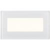 MAKA change your life quality MAKA Segnapasso LED in Vetro Temperato 5W | 250 Lumen, CCT Luce Calda Naturale Fredda 3000K 4000K 6000K, IP65 Interno ed Esterno, Per Scale, Corridoi, Giardino