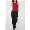 Tezenis Canotta Vogatore Con Coppe Integrate Cotone Costine Donna Rosso