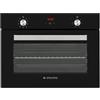 Aspes Forno multifunzione con ventilatore in vetro nero AHM9500DCN. Capacità 50 litri, 1200 W, 9 programmi, interno smaltato, facile da pulire, display a LED manuale, efficienza energetica classe A