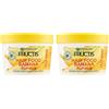 Garnier Maschera Nutriente Fructis Hair Food, Maschera disciplinante 3in1 con formula vegana per capelli secchi, Banana, 390 ml (Confezione da 2)