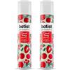 Batist Shampoo Secco Sweet Berry, Shampoo a secco con profumo di ciliegia e frutti rossi, Shampoo secco profumato per acconciature e messe in piega, per tutti i tipi di capelli, 200 ml, Made in Italy