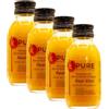 Pure Ginger Pure Shot - Zenzero di curcuma organico e vegano, senza zucchero, senza additivi, 100% biologico (DE-ÖKO-005), 4 x 100 ml