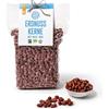Pakka - Arachidi crude biologiche e fairtrade con buccia rossa, 1 kg. Qualità premium, coltivate da piccoli agricoltori di Samarcanda (Uzbekistan). Vegan, formato famiglia, 1000 g.