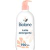 BIOLANE - Latte detergente neonato 750ml - Neonati e Bambini - Viso, Corpo e Sederino - Senza Risciacquo - Delicato e Lenitivo - 99% d'origine naturale - Dalla nascita