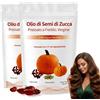 BASTOUR 180 Capsule Olio Di Semi Di Zucca Per Capelli, 2026 Olio Semi di Zucca，2pc