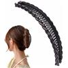 Raxove Fermaglio per capelli con clinker, clip per capelli ricci - classica clip a banana per coda di cavallo, clip per capelli ricci spessi e fini