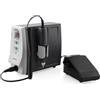 JSDA Fresa per unghie professionale 35000 giri/min, potente manicure per unghie, manicure professionale, elettrica con pedale, silenziosa