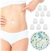 ROKZELT 10 Pezzi Tappi Ombelico Tappi per Ombelico in Morbido Silicone per dopodomania o liposuzione ed ernia ombelicale