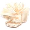 QinGoo Scrunchies per capelli in Organza Elastici per capelli da donna, accessorio per capelli-1 pezzo(apricot)