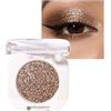Lestpola Palette di ombretti marroni glitterati altamente pigmentati
