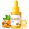 APRRMLIZW Kojic Acid Siero Curcuma per Macchie Scure 30 ml | Formula con acido kojico e curcuma per aiutare a migliorare l'aspetto delle macchie scure.