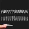 Bagiaope 240 Pezzi Sandwich Duals Form | Nail System Duals Nail Form | Unghie Finte Traslucido | Unghie Finte Lunghe | Tip in Gel per Unghies per Donne, Amiche, Casa, Salone E Uso Quotidiano