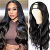 CLASSINE Body Wave U Part Wig Human Hair U Part Parrucca di Capelli Umani per Donne Capelli Upgrade v part Wig wear and go glueless wigs human hair 18INCH