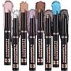 Flintronic Ombretto Stick, Matte Shimmer Matita Ombretto, A Lunga Durata e Naturale, Morbido Cremoso Matitone Ombretti Occhi, Impermeabile Shimmer Ombretti Stick, Creare Glitter Trucco Occhi