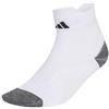 adidas Unisex - Adulto Running Comfy Ankle Sock Socks, white/black, XL
