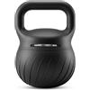Squatz Kettlebell da allenamento, morbido, per uso a casa, palestra, base ammortizzante, manico antiscivolo extra largo, per esercizi di forza e fitness