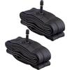 Ecovelo' ECA26AMD COPPIA 2 CAMERE D'ARIA 26 x 1.75/1.90/2.125 CON VALVOLA SCHRADER AMERICA PER MTB CITY MOUNTAIN BIKE BICI BICICLETTA