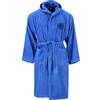 Inter - Accappatoio Unisex, Vestaglia in Spugna, Colore Blu, Vestibiltà Regolare, Cotone 100%, Prodotto Ufficiale, Serie A, Taglia 14 Anni