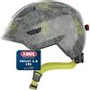ABUS casco per bambini Smiley 3.0 LED - casco da bici con luce - vestibilità profonda e spazio per il codino - per bambine e bambini