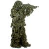 AUSCAMOTEK Ghillie - Tuta Mimetica per Caccia, Verde e Marrone, Taglia Adulto e Bambino