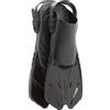 CRESSI Fins Bonete Black/Black S/M - Pinne da Nuoto Corte Regolabili per Adulti, con Fibbie Ultra Resistenti, Molto Leggere, Ideali per Viaggi, Nero/Nero, S/M