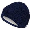 Fashy, Cuffia da Bagno Donna con Ruches, Blu (Marine), Taglia Unica