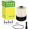 Mann Filter MANN-FILTER PU 9011 z KIT Filtro carburante - per Autovetture + veicoli commeriali