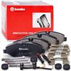 Brembo P 50 085 - Pastiglia Freno - Davanti | Compatibile con: MERCEDES-BENZ EQV, MARCO POLO Camper, SPRINTER 3,5-t Bus, SPRINTER 3,5-t Kasten, SPRINTER 3,5-t Kasten
