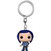 Funko Pop! Keychain: Coraline - Coraline Sweater- Mini Figura in Vinile da Collezione Novità Portachiavi - Riempitivi per Calze - Idea Regalo - Merchandising Ufficiale - Minifigure