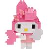 Nanoblock My Melody Dreaming Angel - Mini Figurina da Costruire con Blocchi | Kawada Nanoblock Bandai - My Melody versione Angelo con ali e cuore, 180 pezzi, modello da costruire - NBCC275