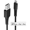 Lindy 31321 LINDY USB an Lightning Kabel schwarz 2m