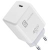 Cellularline Caricabatterie da Rete USB-C 40W PD - Apple Dedicated Caricabatterie da rete dedicato Apple con porta USB-C 40W PD, ideale per la ricarica della serie iPhone 17 e dei nuovi iPad Pro 2025.