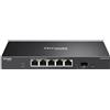 TP-Link ES206XPP-M2 Eas.Man.Sw. Omad 8x2.5GB+2xSFP (6 porte), Switch di rete, Nero