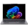 Acer Swift Go 14 AI OLED (14", 1000 GB, 32 GB, DE, AMD Ryzen AI 7 350), Notebook, Argento