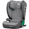 kk Kinderkraft Kinderkraft JUNIOR FIX 2 I-SIZE Seggiolino auto 15-36 kg, Gruppo 2-3, 100-150 cm, con Isofix, Poggiatesta regolabile, Sistemi di sicurezza, Leggero Facile da trasportare, Facile da pulire, Grigio