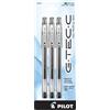 Pilot g-tec-c Penna roller ad inchiostro gel, con punta ultrasottile 3-Pack (0.4mm - Ultra Fine) Nero