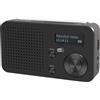 TELESTAR TOP 100 - Radio portatile DAB+/FM con batteria ricaricabile - Nero