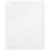 Miratic Sportello Ispezione Cartongesso per Contatori dell'Acqua Sifoni o Valvole Sportello Contatore Acqua in ABS Colore Bianco Botola Ispezione Cartongesso Varie Dimensioni (25 x 30 cm)