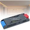 SUCIKORIO Trasformatore LED 12V 100W 8,3A, Ultra Sottile Alimentatore LED Driver AC 220V a DC 12 Volt 100W Trasformatori Adattatore LEDs a Tensione Costante Senza Sfarfallio per LEDs Striscia